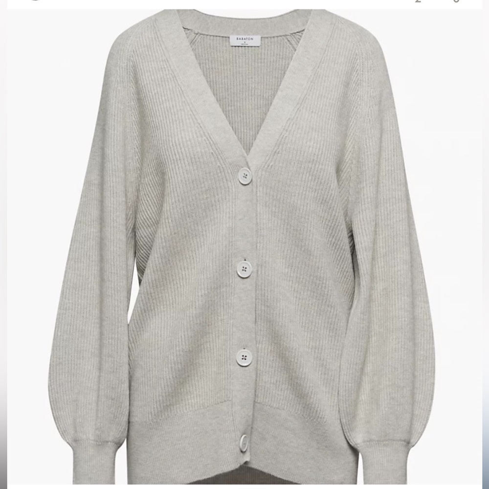 Aritzia bespoke sweater grey